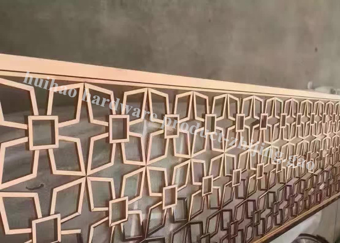 Customized Metal Screen Facade With Perforated Or Laser Cutting For Cladding