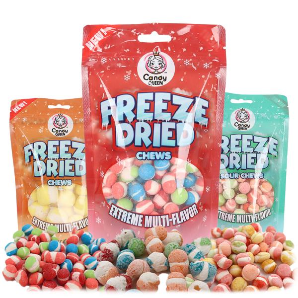Freeze dried chewy candy assortment