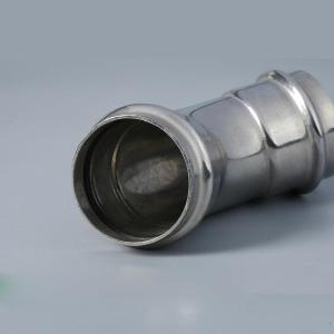 China Forged Stainless Steel Pipe Elbow Fitting Polishing Treatment For Water wholesale