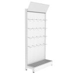 H1200mm Pegboard Display Rack