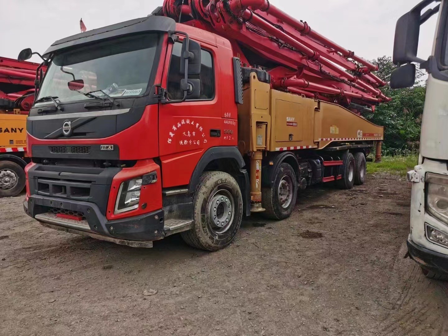 2018 Sany Used Concrete Pump Truck 56m SYM5446THB 560C-8A 41460kg