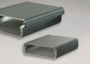 China Customized 6063 Silver Extruded Aluminum Profiles Standard Aluminium Extrusions wholesale