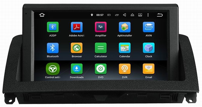 Ouchuangbo original car style 8 inch car audio gps for Mercedes Benz W204 C200 C220 C300 2007-2011 android 9.0 OS 4+64