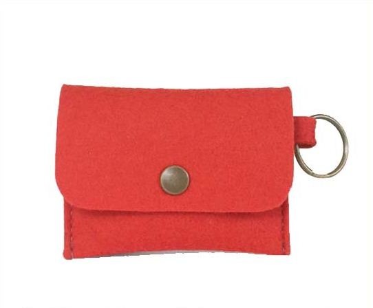 high quality reasonable price promotional felt purse factory