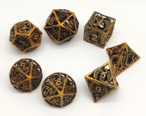 China Multipurpose Resin Polyhedral Dice Moistureproof Hand Polished wholesale