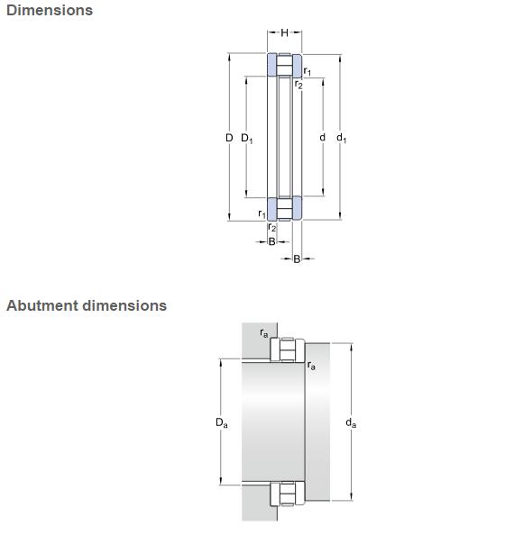 High Quality Cylindrical Roller Thrust Bearings for Drying Machine