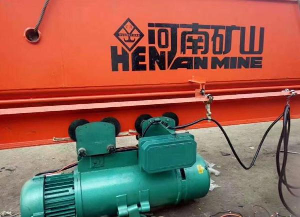 8m / Min 2 Ton Electric Wire Rope Hoist For Factory / Metallurgical Plant