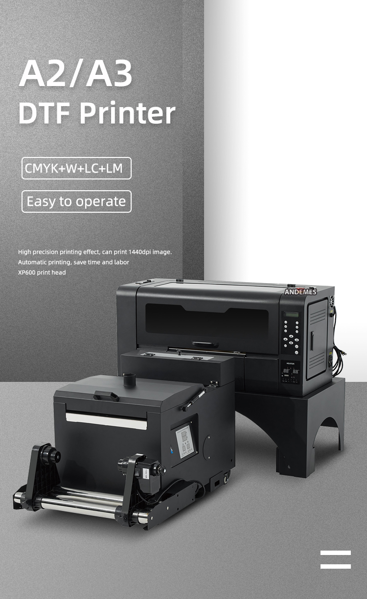 33CM T Shirt Cloth Printing Machine Dtf Printer With Shaker Dryer Powder Oven