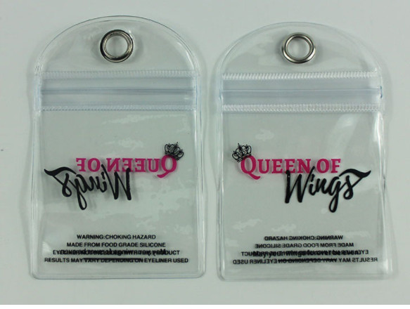 Waterproof Plastic Jewelry Bag , Small Clear PVC Gift Packaging Bag