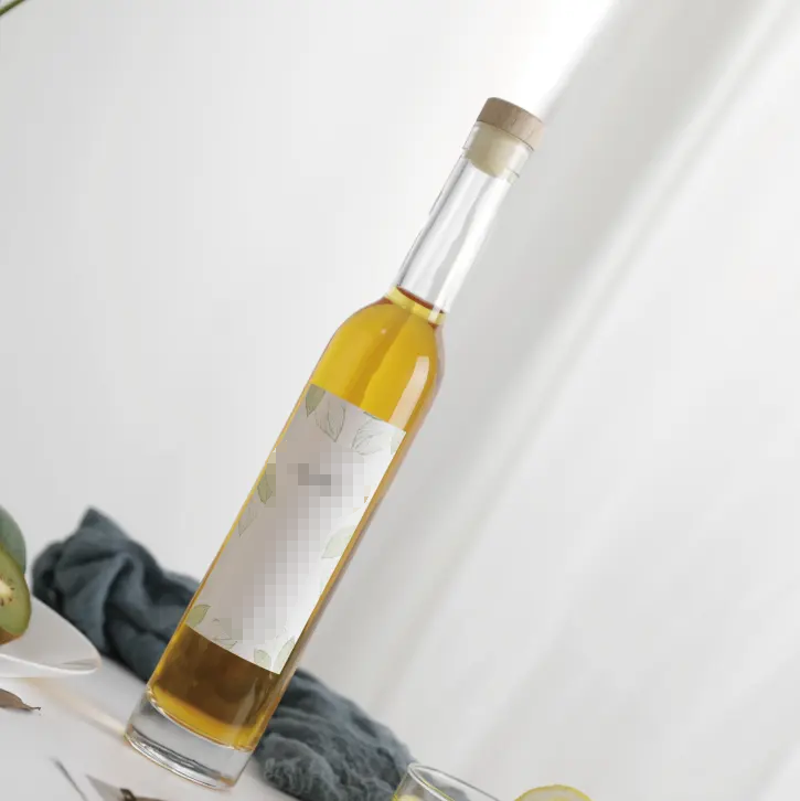 375ml Capacity Decal Surface Beautiful Empty Bottle for Bottled Fruit Wine and Baijiu