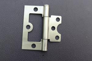 China Flat Steel Durable Butterfly Flush Hinge , Pivot Hinge For Commercial Door wholesale
