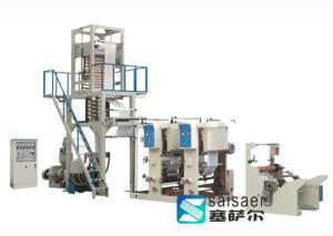 China Automatic Blown Film Extrusion Equipment With Rotogravure Printing Unit wholesale