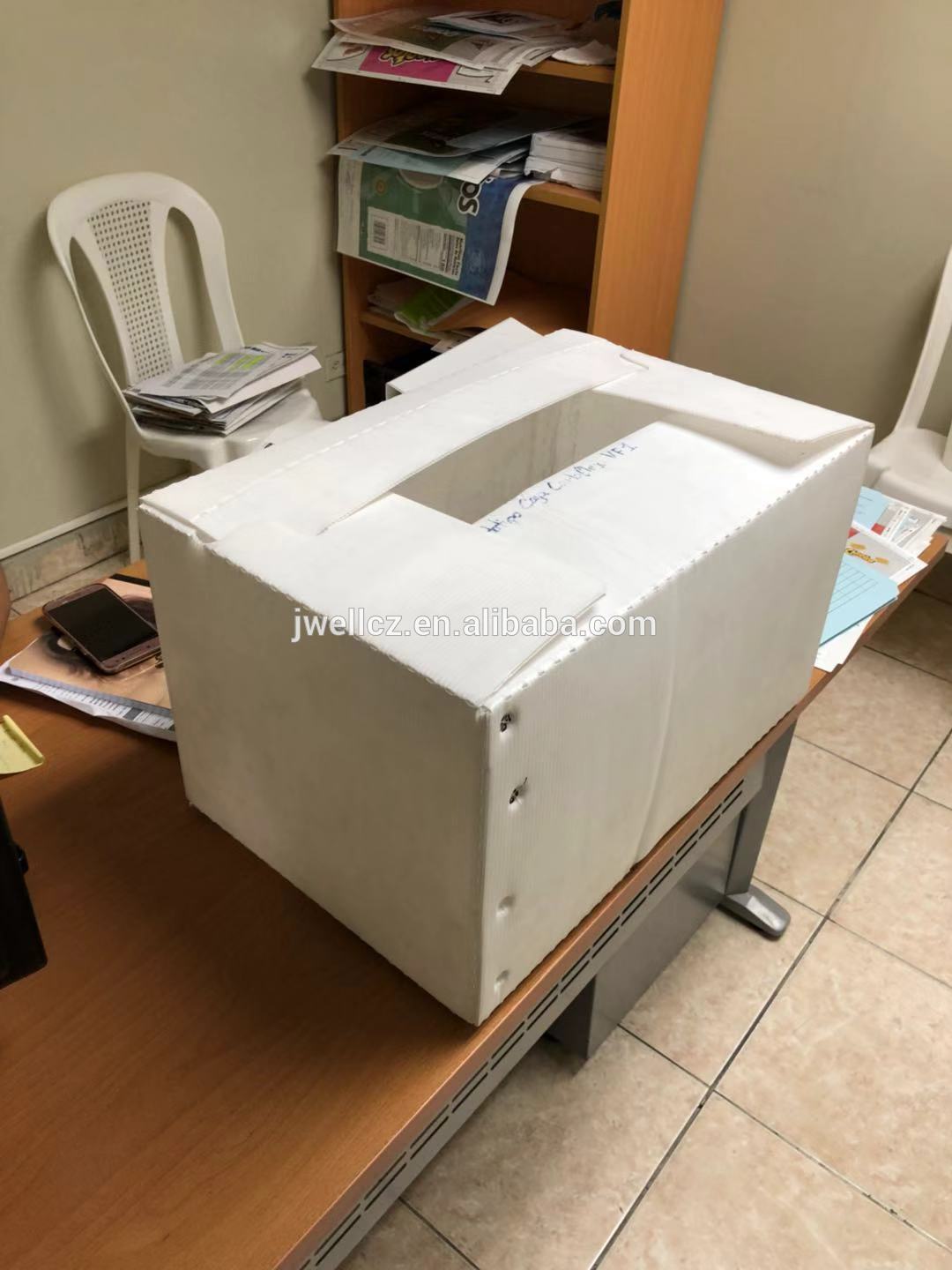 Jwell PP Plastic Packaging Box Hollow Sheet Produciotn Line