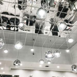 China Decorative Mirror Finish Reflective Ceiling Tiles 595x595mm Aluminum wholesale