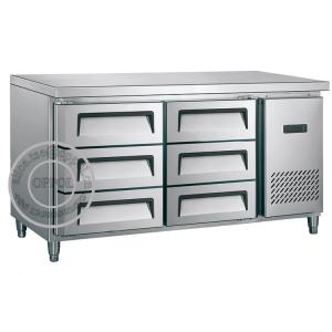 China OP-A803 Automatic Defrost Kitchen Freezer Refrigerated Cabinet wholesale