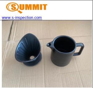 China Ceramic Product Coffee Pot Set Pre Shipment Inspection Services wholesale