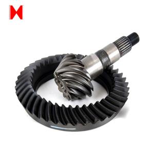 China Crown Wheel Pinion Spiral 20CrNi2Mo Steel Bevel Gear wholesale