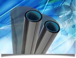 China Glass Door Clear Safety Window Film Self Adhesive For Office / Meeting Room wholesale