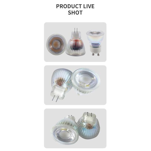 12V 110V 220V 35MM Small Lamp Cup 3W COB MR11 GU11 Mini LED