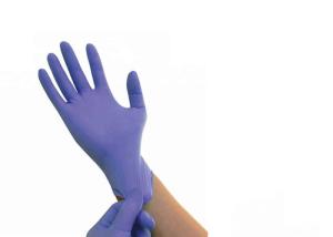China Natural Latex Material Disposable Medical Gloves For Hospital / Laboratory wholesale