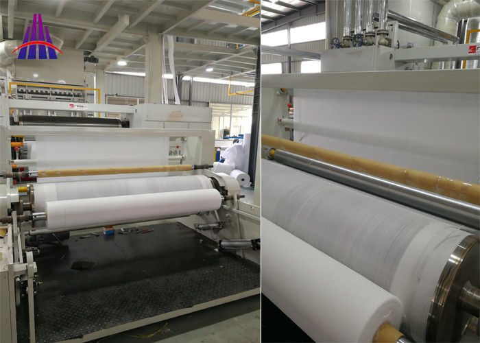 45T Multifunctional Non Woven Fabric Making Line Single Beam