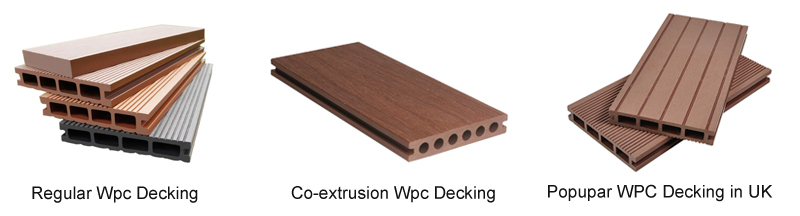 Widely Usage Advantage Outdoor WPC Board Deck Floor for Terrace Porch Veranda and Patio