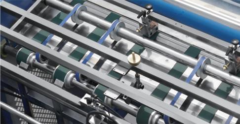 4000Kg Automatic Lamination Machine , Industrial Thermal Lamination Machine