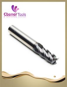 China High quality HRC55 4Flutes Carbide square end mills wholesale