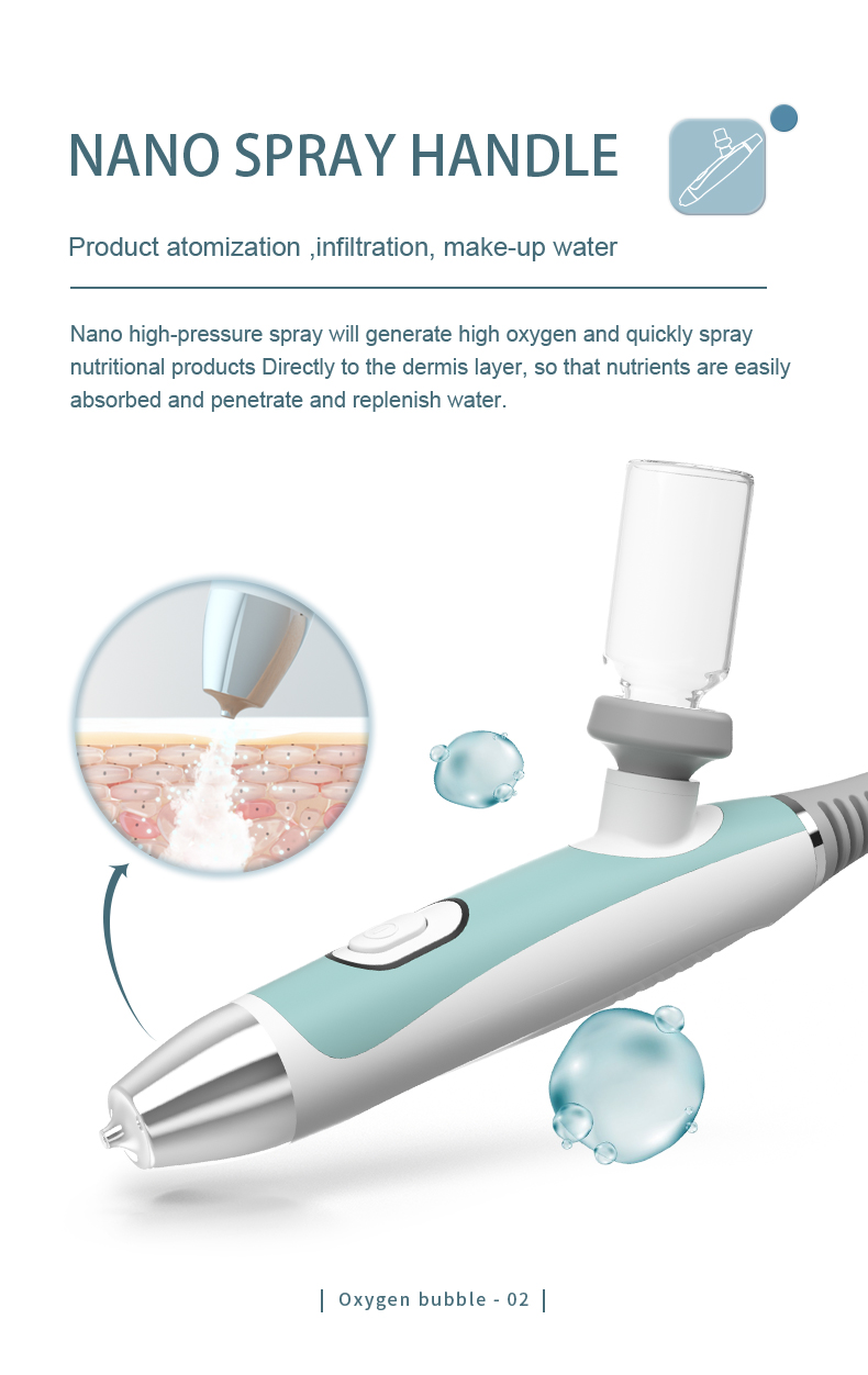Anti Aging Oxygen Hydrafacial Machine , 9 In 1 Multifunction Facial Machine