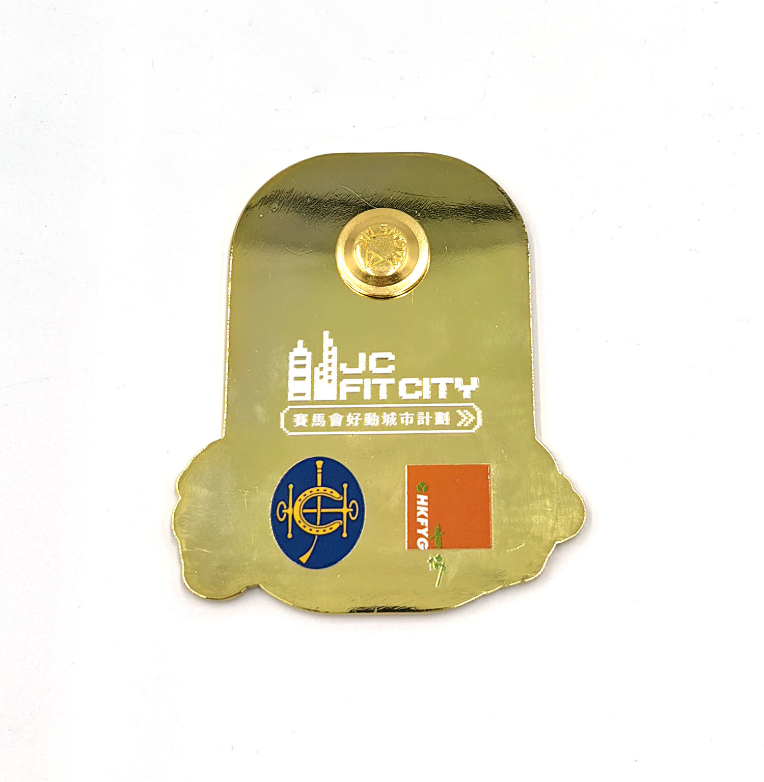 School Souvenir Badge with Clamp Commemorate Achievements