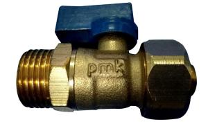 China Brass Kitchen Sink Plumbing Valves Steel Butterfly Handle With PVC Anti - Corrosion Coating wholesale