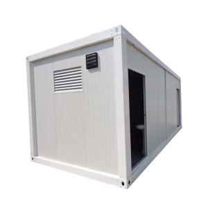China Container House Top Roof Water Proof Customized Steel Skid Portaloo Outdoor Luxury Mobile Portable Toilet for Purchase wholesale