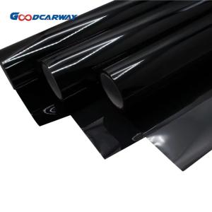 China 1 Ply 1% Dark Color Carbon Film Anti Scratch 3 Years Warranty Car Window Film wholesale