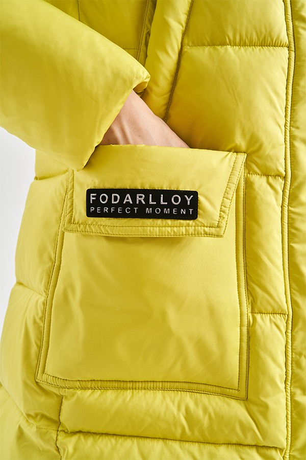 FODARLLOY Cotton Padded Clothes Thickened Warm Medium Long Hooded Outwear Winter Coat Plus Size Women'S Coats