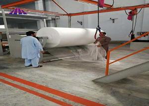 China 1600mm Automatic Non Woven Making Machine Stably Single Beam wholesale