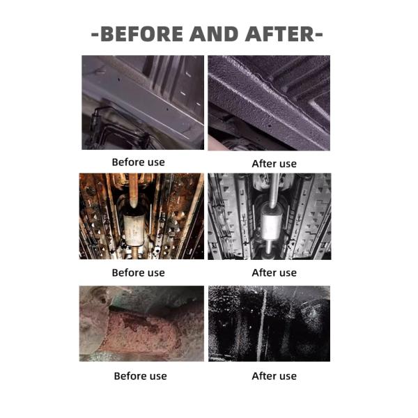 Waterproof Rubberized Undercoating Spray Under Coat Spray Rust Proof Impact Resistant