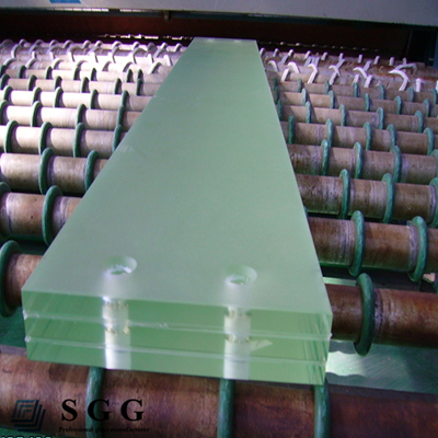 frosted laminated glass for shower door