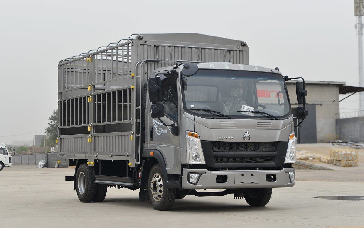 Heavy Duty Warehouse Light Cargo Truck HOWO Hummer H 140HP 4.15M