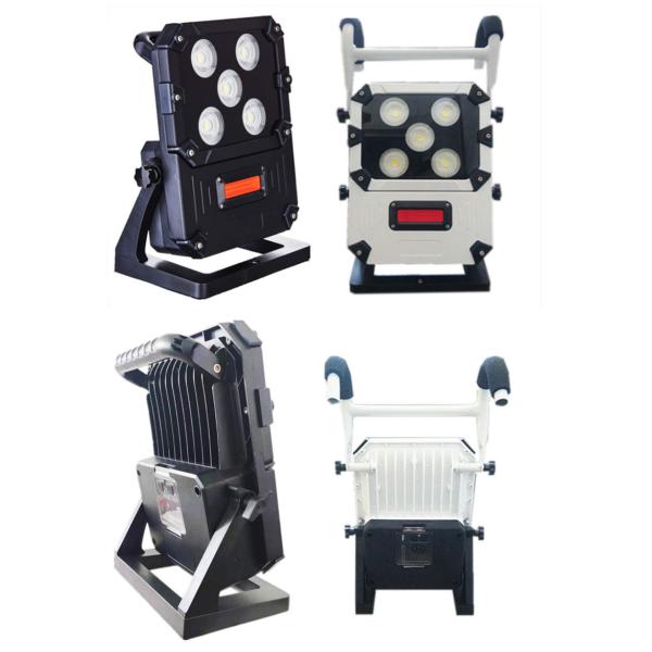 5000 Lumen 100W COB High Power LED Flood Light With Irony Handle Stand