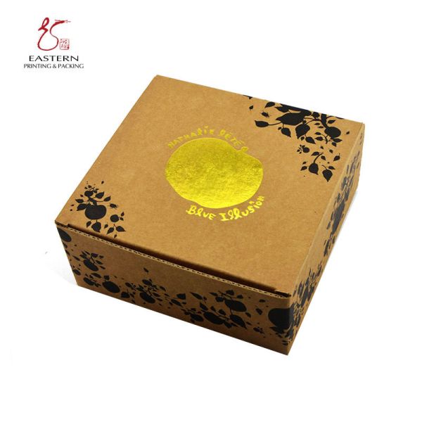 Custom Printed Corrugated Cardboard Box With Foil Stamping | Custom Toy Packaging Box