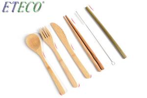 China Bamboo Disposable Dinnerware Set Eco-Friendly Biodegradable Dinnerware Set wholesale