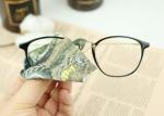 Punk Style Microfiber Glasses Cloth , Microfiber Lens Cleaning Cloth Full