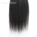 24 inch Burmese Virgin Hair / Yaki Straight Human Hair Extensions
