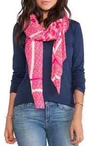 China LADY FASHION FLOWER PRINTED SCARF wholesale