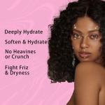 Curly Hair Styling Organic Moisture Shea Butter Hair Gel for Natural Curl