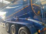 CIMC Powder Tanker Trucks 3-Axle Bulk Transport Semi Trailers Cement Transportat