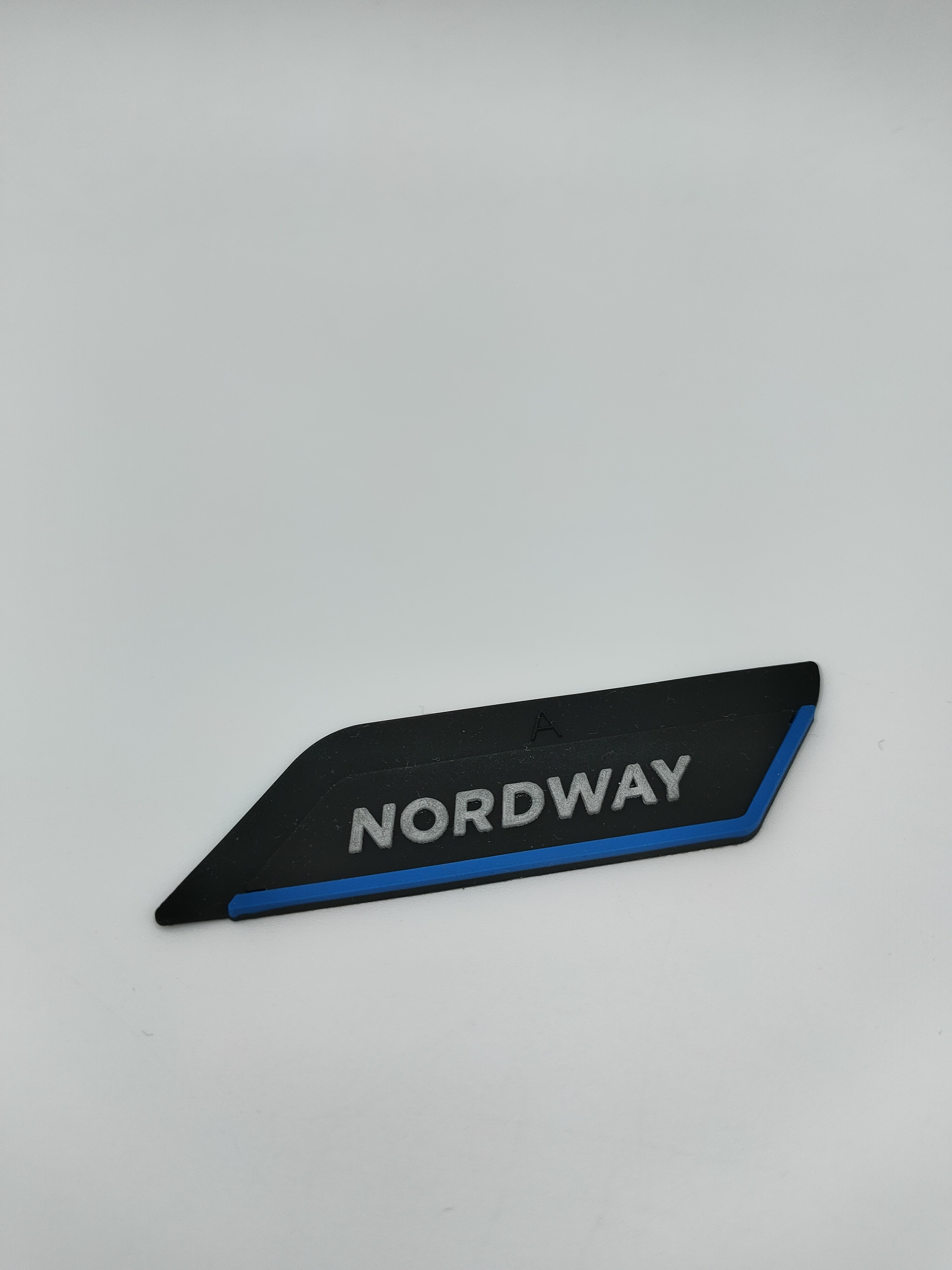 Viscose Eco Friendly Logo Stickers , Nordway Pvc Adhesive Sticker