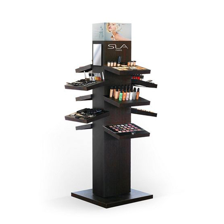 Babiesrus Makeup Display Stand Retail Store Countertop Wooden Shop Display Stands
