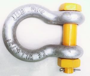 China RR-C-271D 0.75'' WLL 4.75 Tons Pin Bow Shackle wholesale