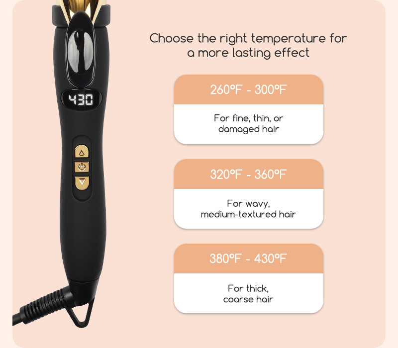 Titanium Professional Series Ceramic Hair Curling Wand New Salon Tools